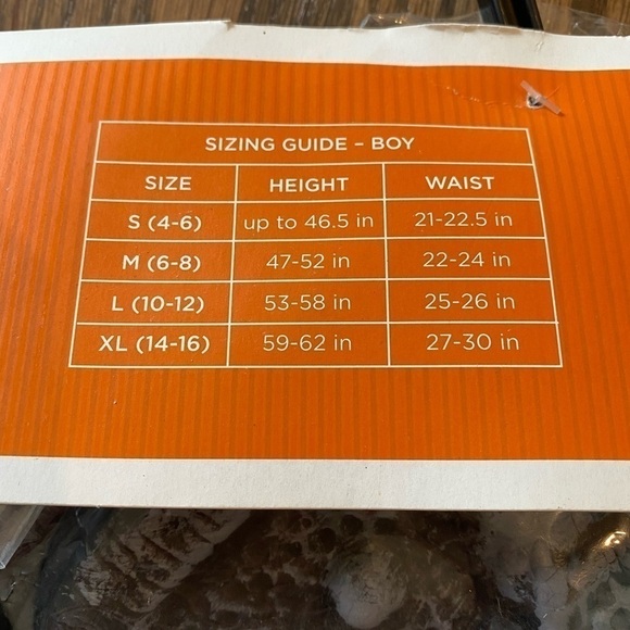 NWT skillzor kids Halloween costume skull ninja size large - Picture 5 of 6